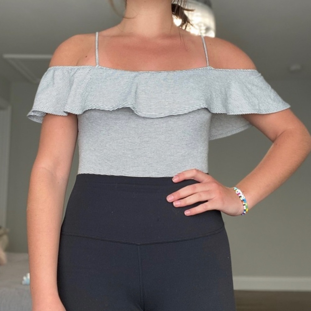 PACSUN Full Title Stripped Body Suit
